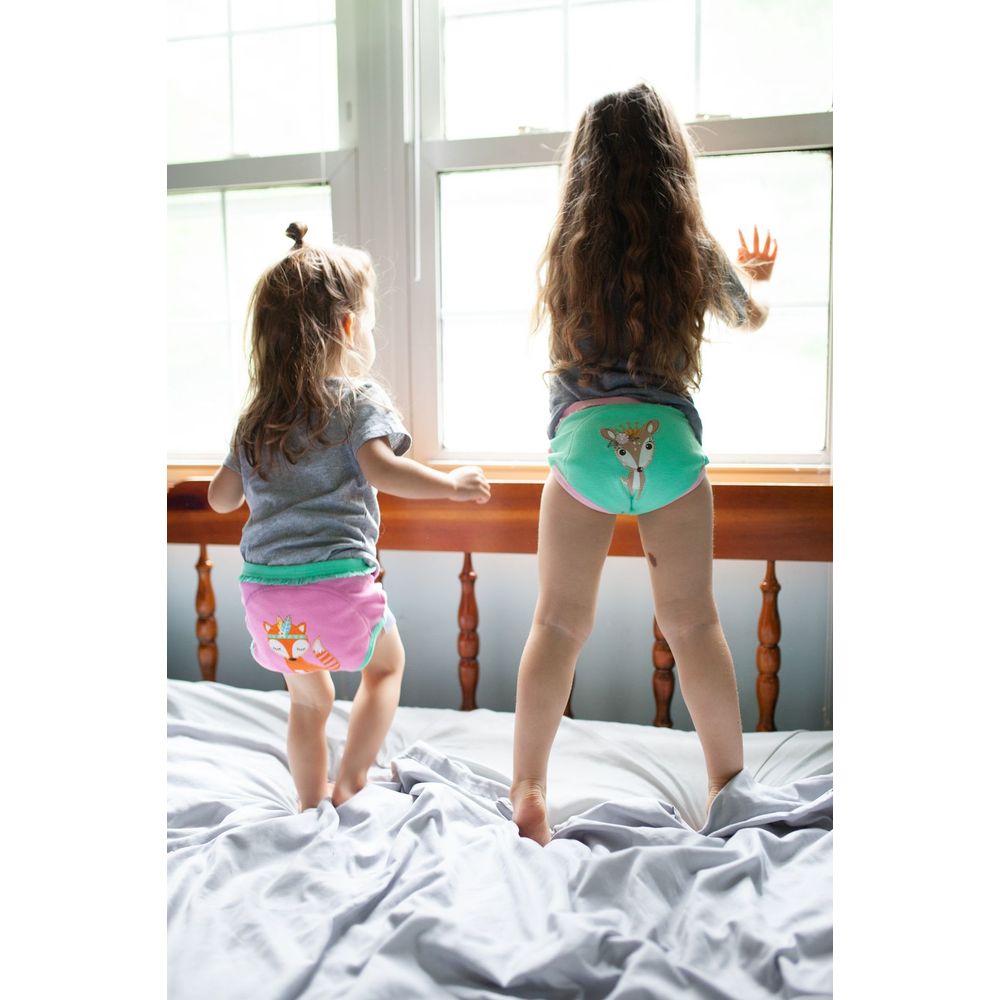 Toddler, Kids Organic Potty Training Pants, Organic Panty & Boxer Sets -  ZOOCCHINI