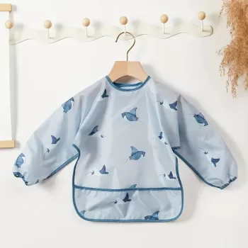 Long sleeved bib -Seagull