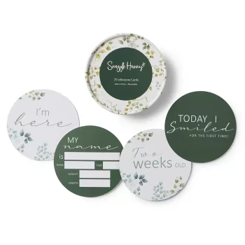Eden & Olive Reversible Milestone Cards
