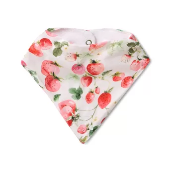 Strawberry Organic Dribble Bib