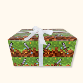 Maincraft gift/paperwrap( boys 6+yrs)